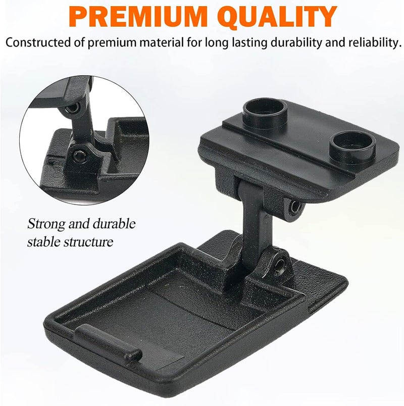 E-Vniko Rear Sliding Window Lock Latch Compatible for 1995-2000 Toyota Tacoma,1989-1995 Pickup,1993-1998 T100, 1992-2005 Hilux,4Runner Replace 69370-35010 - Image 3